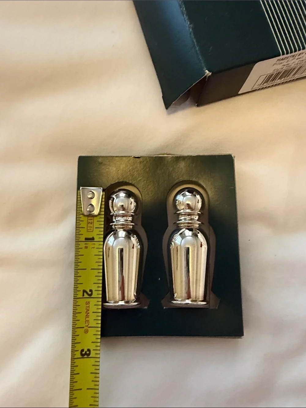 Gorham Polished Silver Salt and Pepper Shakers